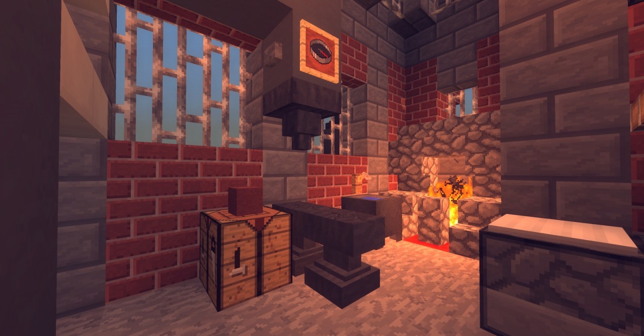 Iron Pressure Plate Factory Minecraft Map