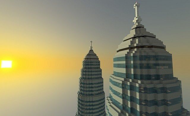 Petronas Twin Towers [V2] Minecraft Map