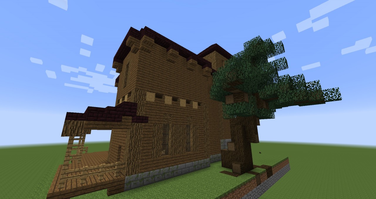 Old Wooden House Minecraft Map