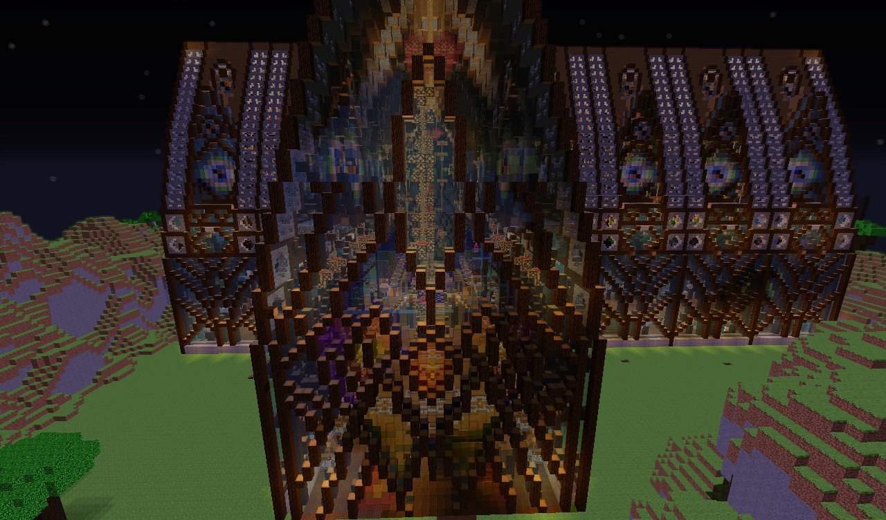 Cracked Obsidian Spawn Minecraft Map