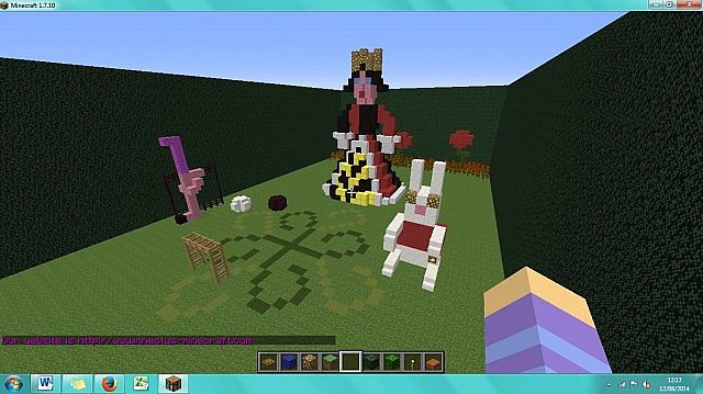 Alice in wonderland Minecraft Map
