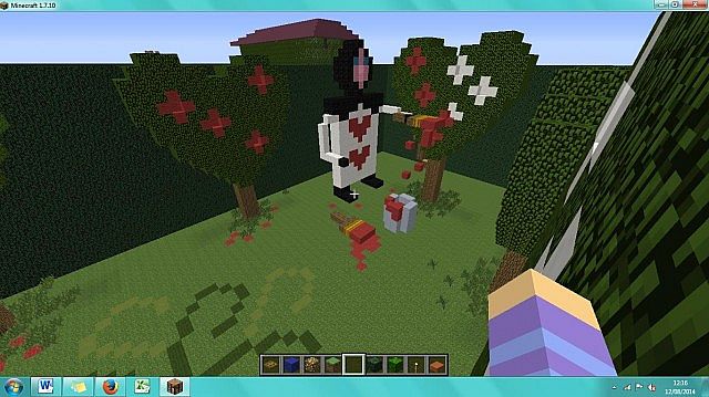 Alice in wonderland Minecraft Map
