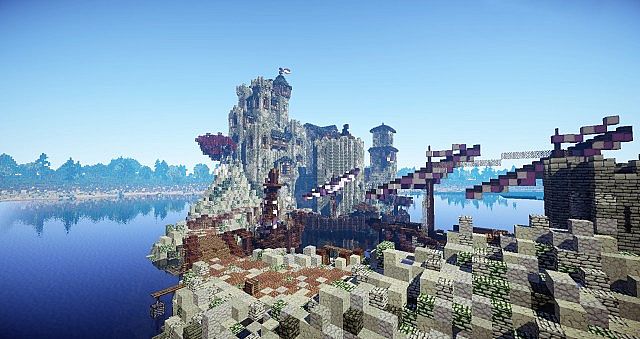 The docks of Seagard keep