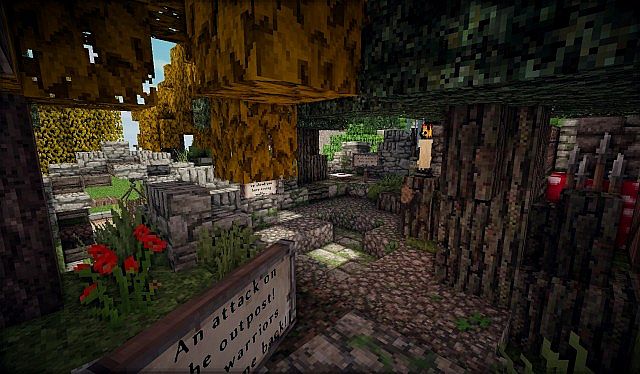 Highlander Warriors Outpost [Lore] Minecraft Map