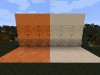 The new red sandstone blocks.