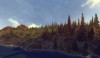 A shot of the mesa desert, rolling plains and the taiga