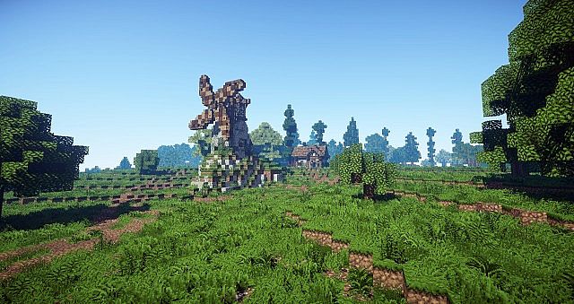 A windmill on the outskirts of town