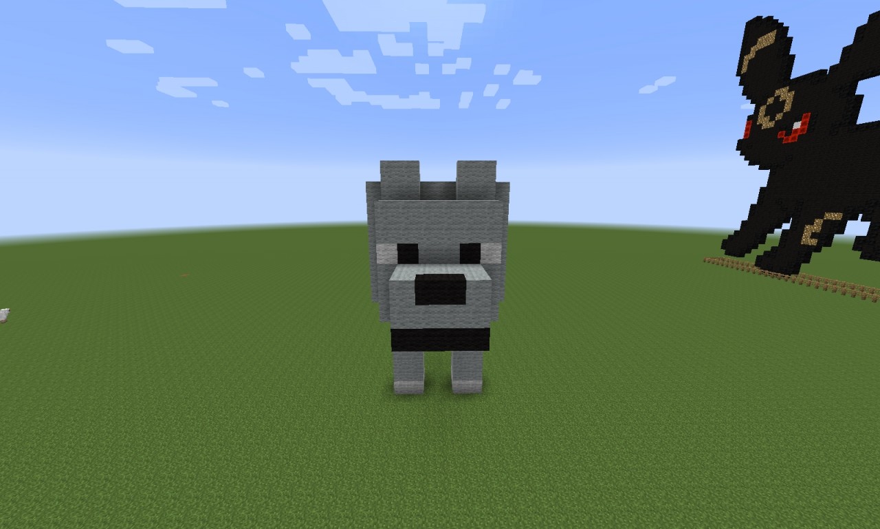 Wolf Statue Minecraft Map
