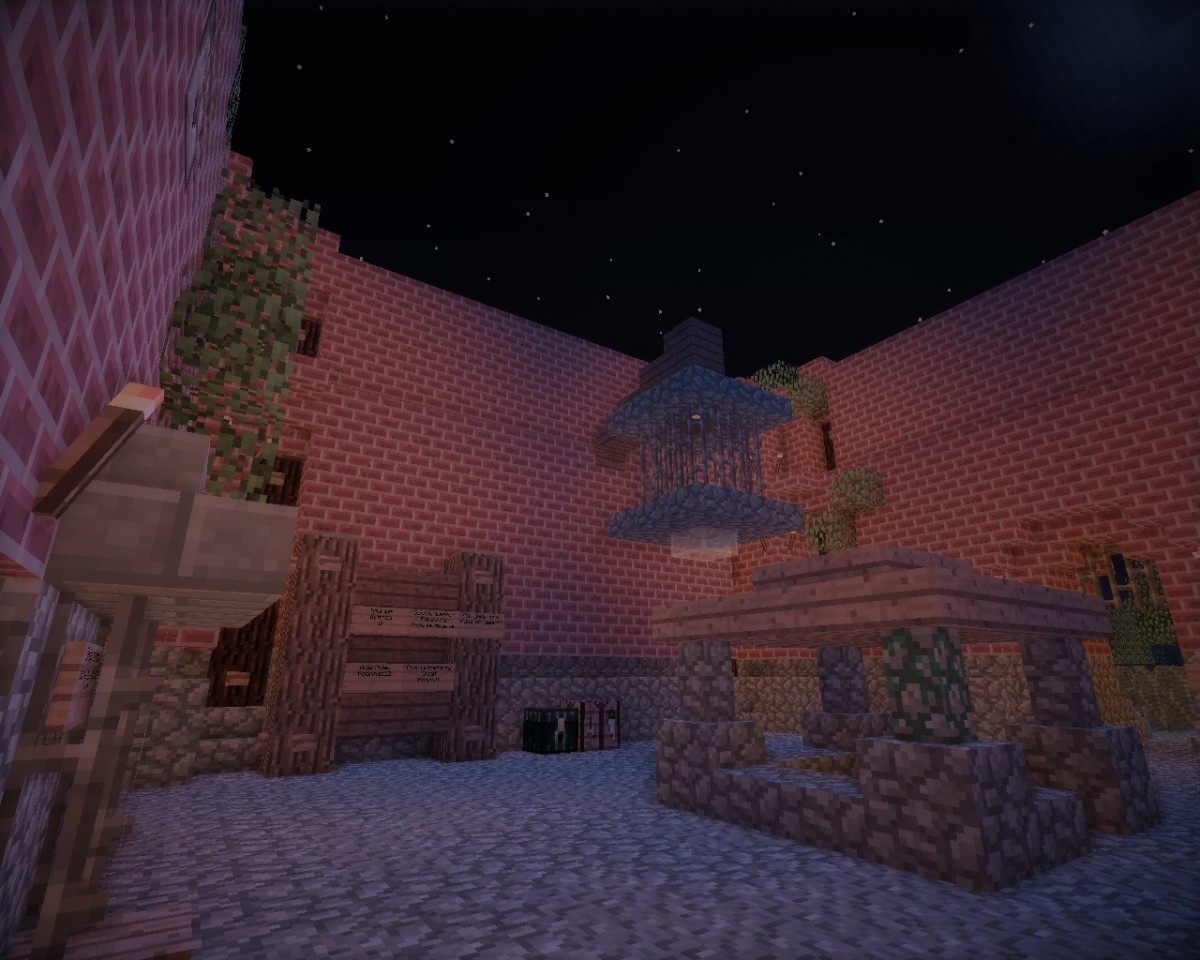 Server Spawn mario castle Minecraft Map