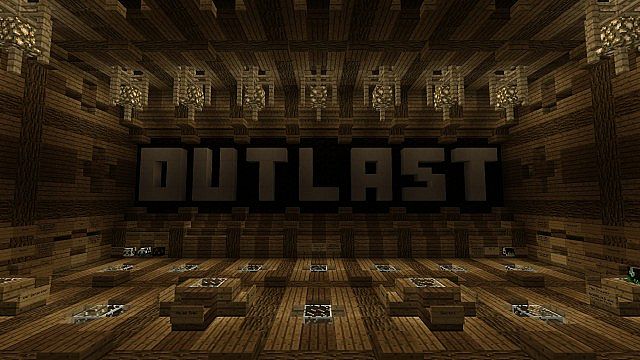Outlast Map 1.20.2/1.20.1/1.20/1.19.2/1.19.1/1.19/1.18/1.17.1/Forge