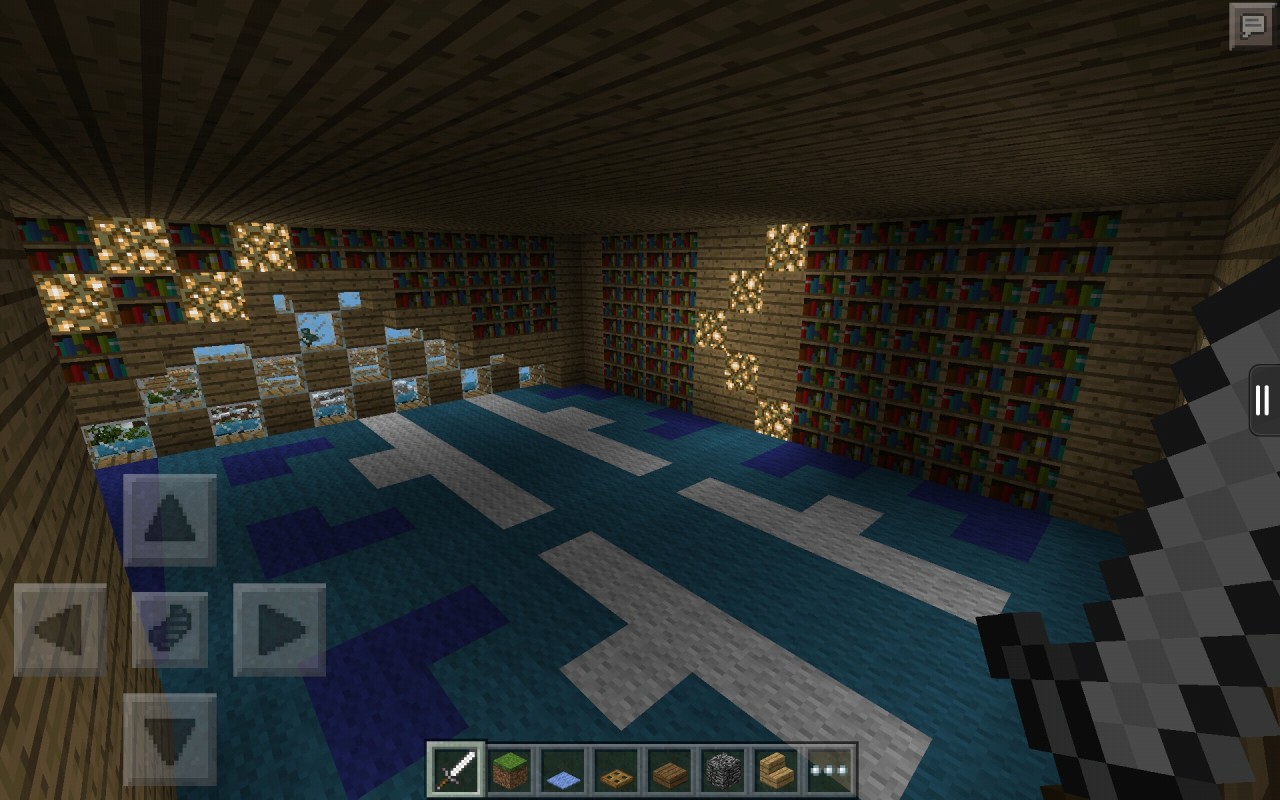 Library Minecraft Map