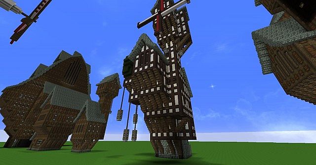 Steampunk Building Pack 1 Minecraft Map