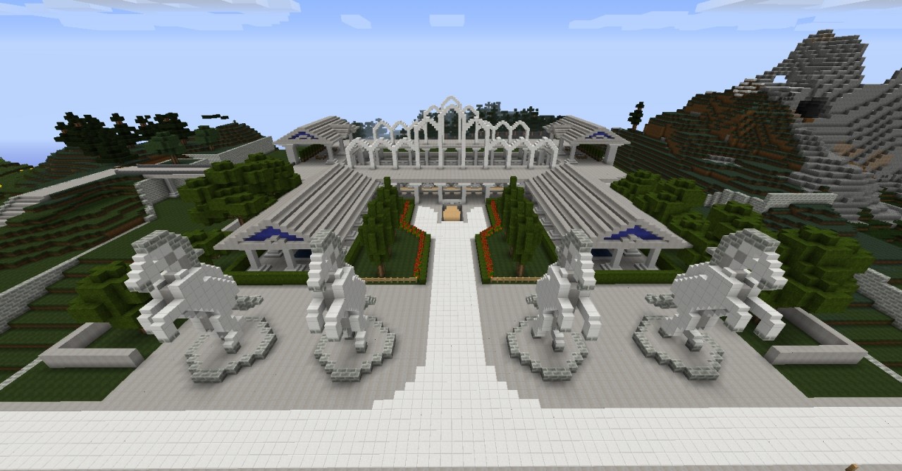 Horse Arena Minecraft Map