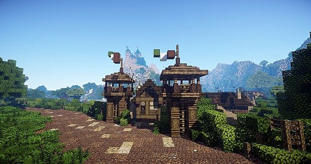 Village gate