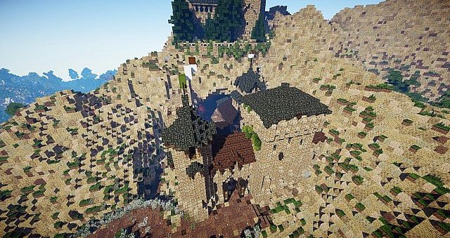 Overview of the lower part of the keep