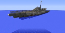 WW2 German E-Boat Minecraft Map & Project