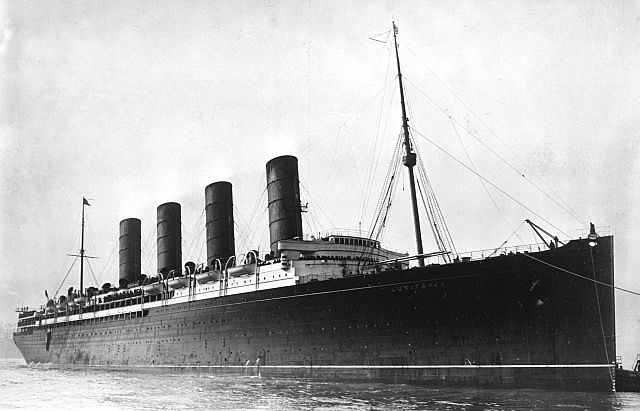 RMS Lusitania in Real