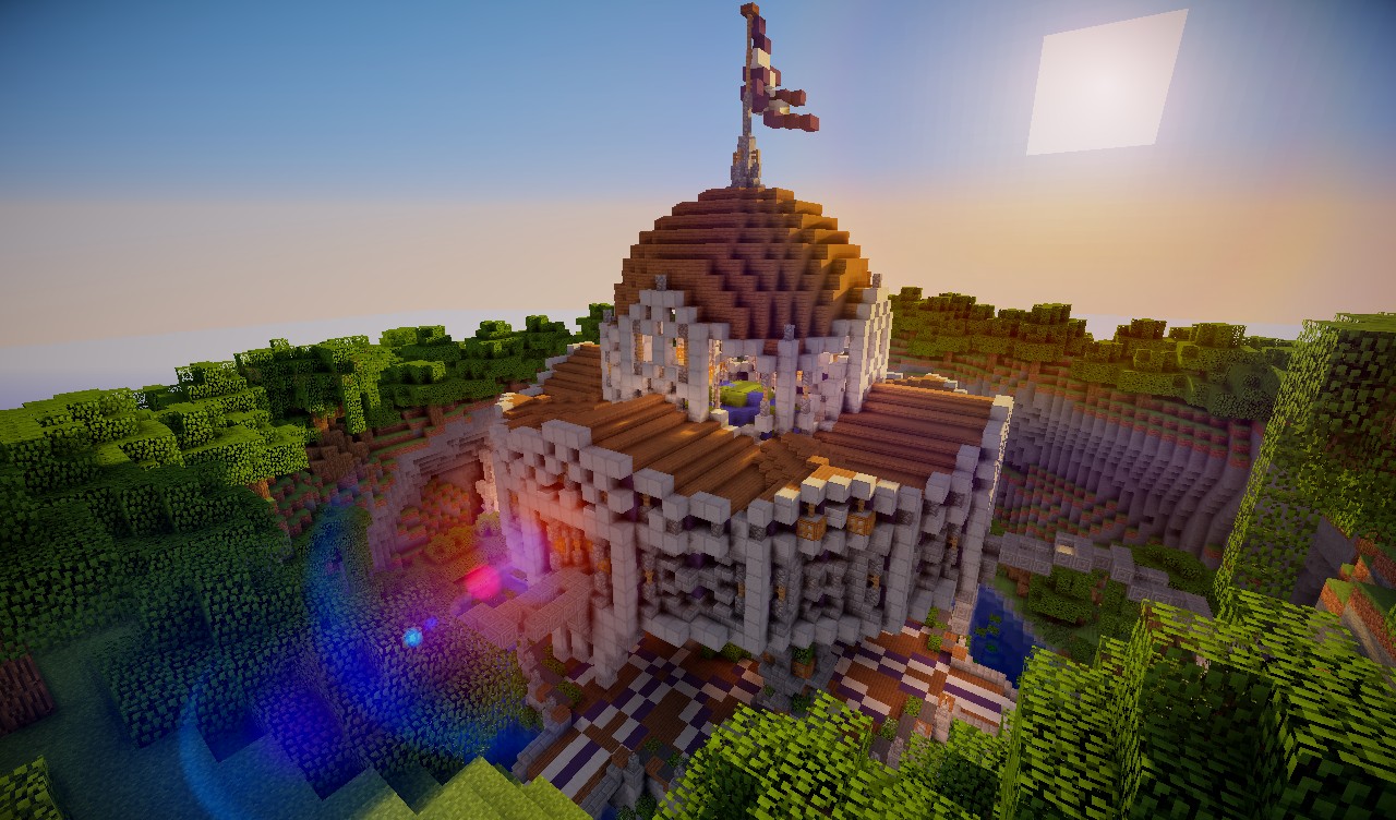 The Earth Temple [Hub] Minecraft Map