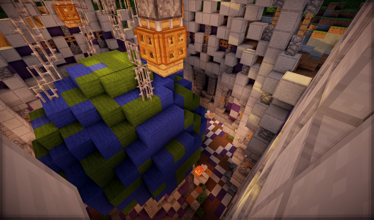 The Earth Temple [Hub] Minecraft Map