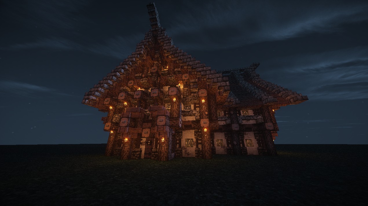 Large Medieval Inn Minecraft Map