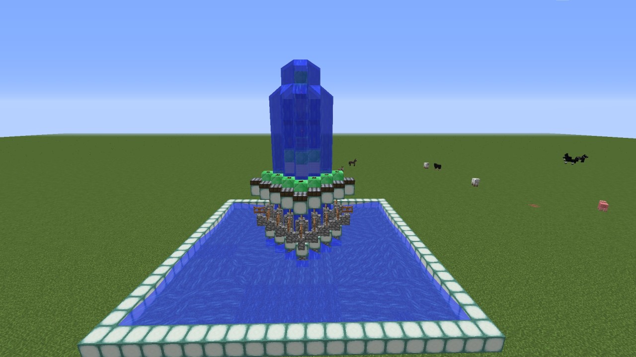 Water Fountain Minecraft Map