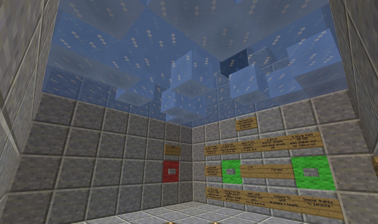 Ice Bucket Challenge by Kimjdav Minecraft Project