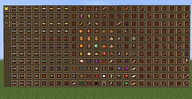 Items, weapons, armour, food and more in 0.4.1