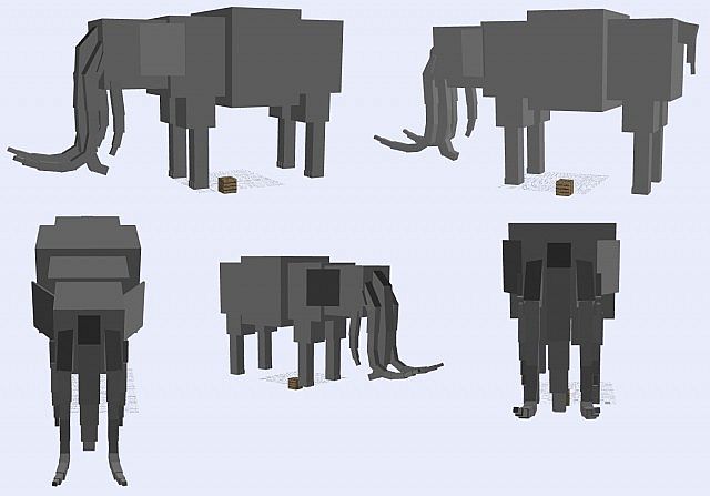 Oliphaunt model early version we are currently making textures for it