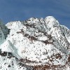 Mount Mana I -7273m- in the Himalayas Uttarakhand, India. -The Tallest peak on the Far right-