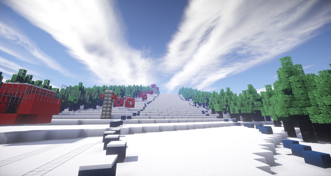 Ski resort Minecraft Map