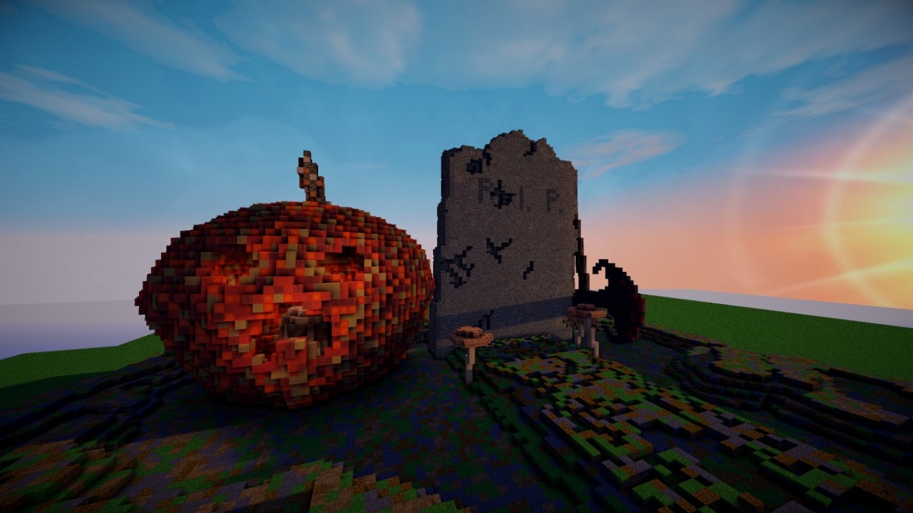 "Small" Halloween Build Minecraft Map