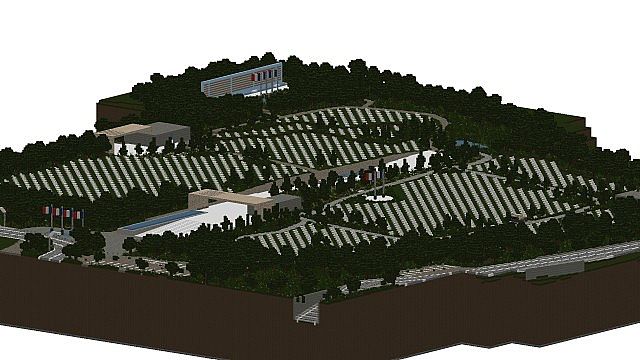 Memorial - Second world War | Visual_Architecture Minecraft Map