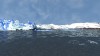 View of South Georgia and the South Sandwich Islands -British- from the South Atlantic Ocean