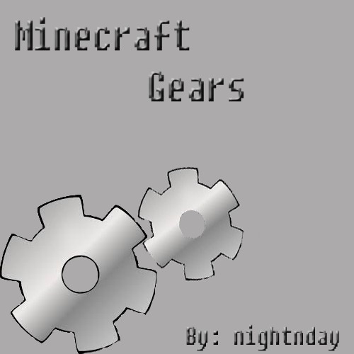 How to make Gears! Minecraft Blog