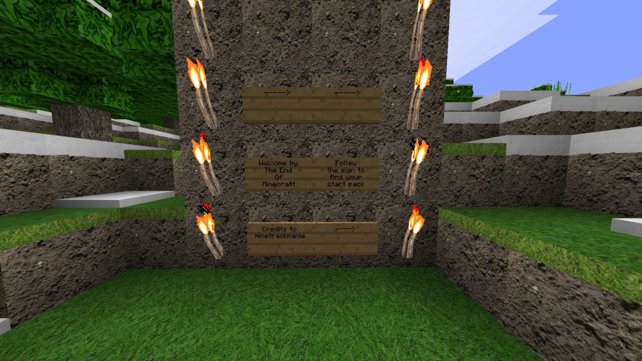 The End Of Minecraft MTM Minecraft Map