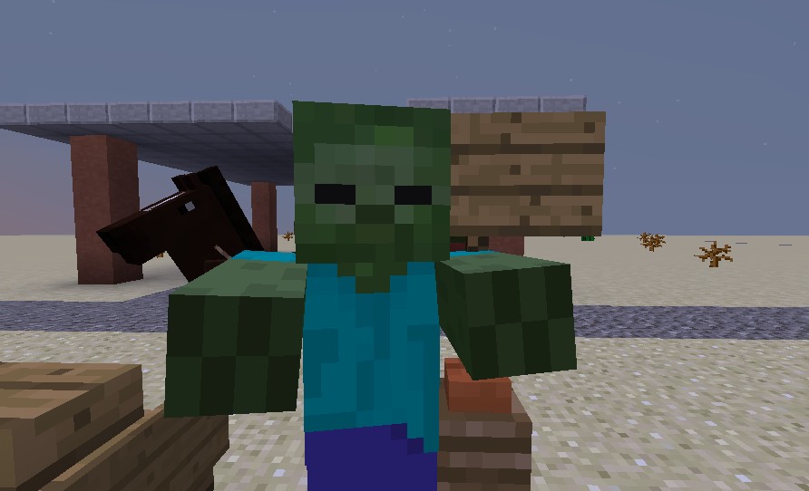 Desert Gas station Survival Minecraft Map