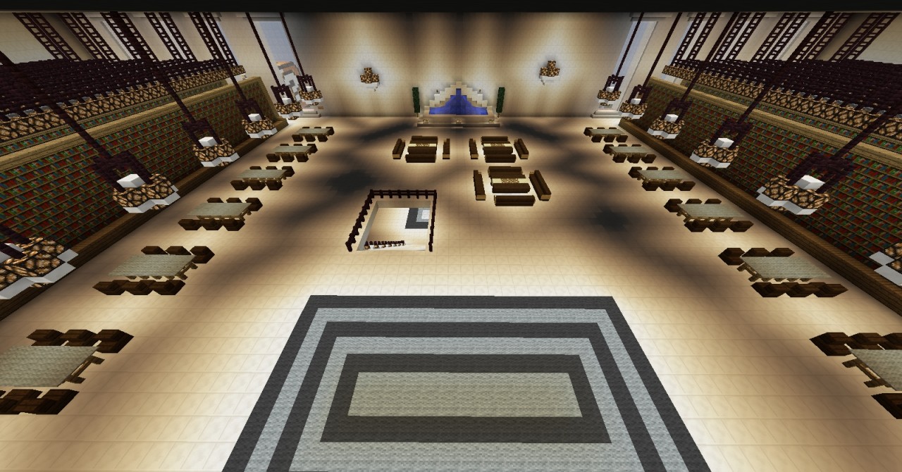 Quartz Library Minecraft Map