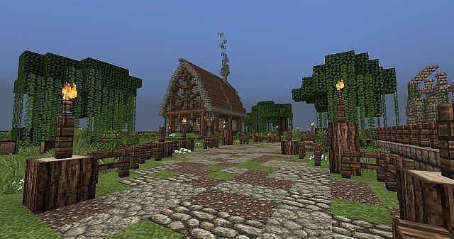 settlement road on chivalrouscraft plot world