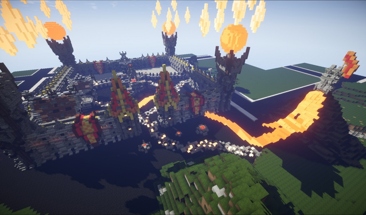 Four Kingdoms Minecraft Build Minecraft Map