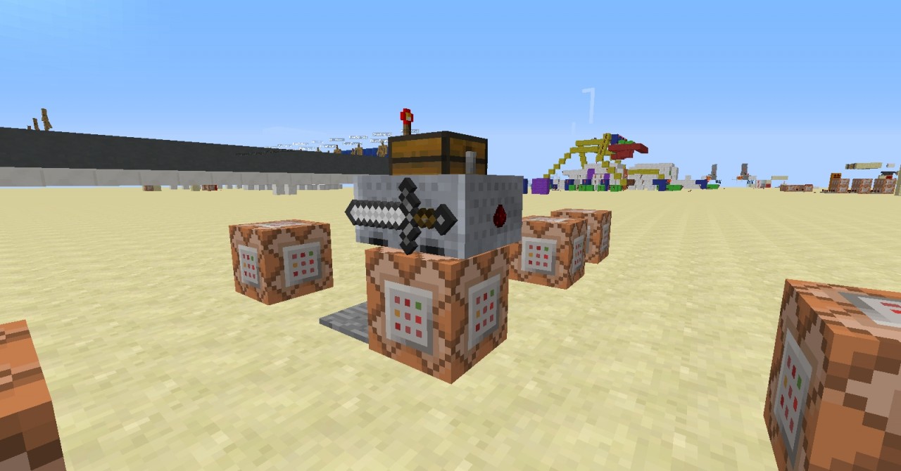 Programmable Redstone Robot [Vanilla] Minecraft Map