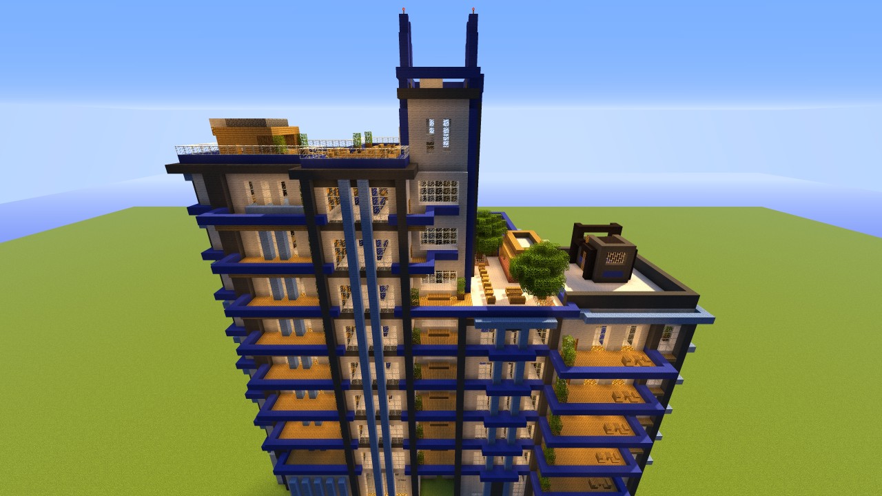 Large modern hotel 1 Minecraft Map