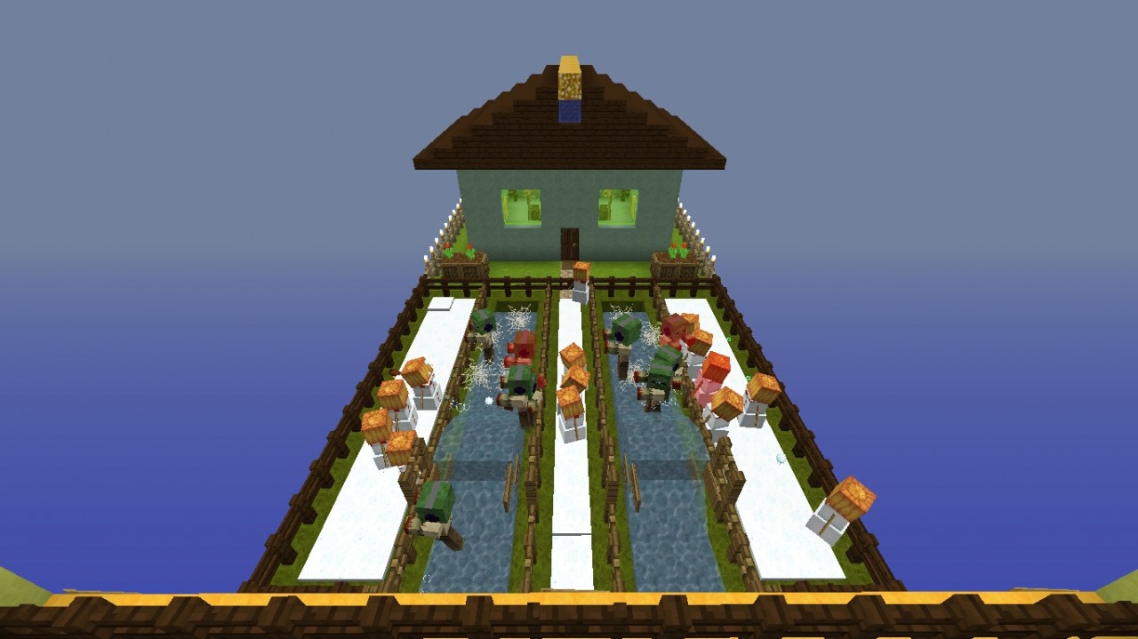 Plants Vs Zombies minecraft 1.8 Minecraft Map
