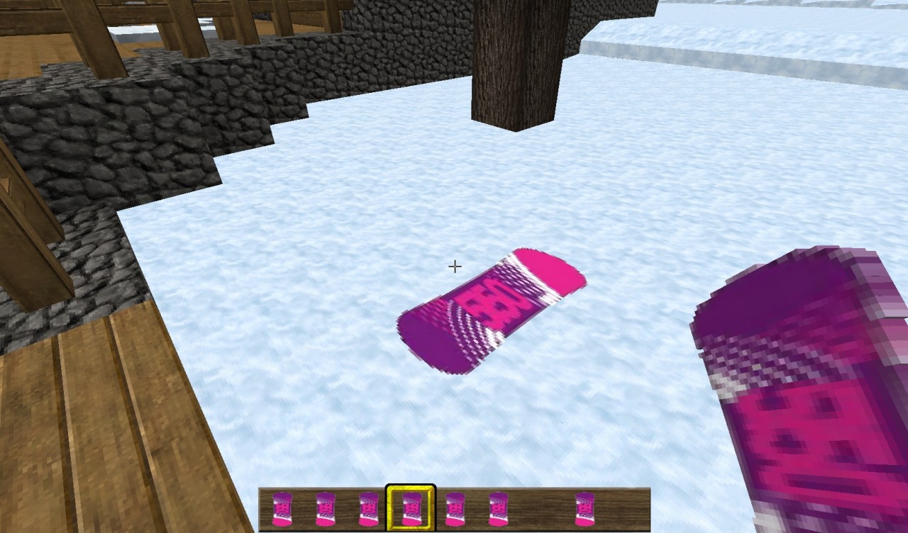 Winter Sports Snowboard version Minecraft Texture Pack