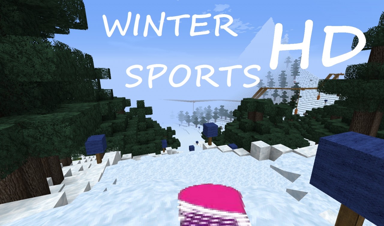 Winter Sports Snowboard version Minecraft Texture Pack