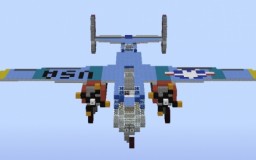 North American B-25 Minecraft Map & Project