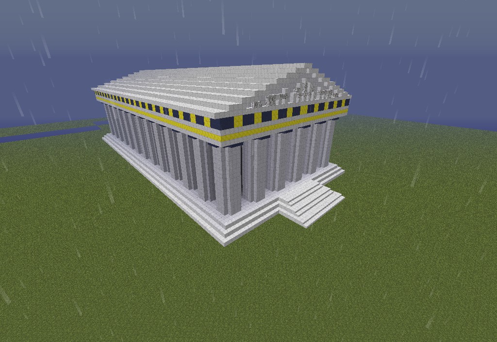 Statue/Temple Of Zeus Minecraft Map