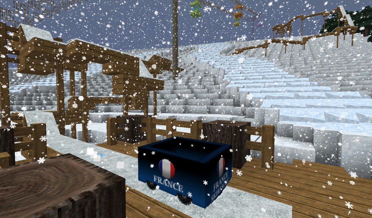 Winter Sports Snowboard version Minecraft Texture Pack