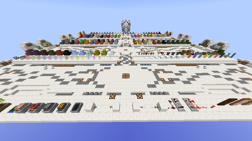 Texture Pack Display Map - 1.8 Minecraft Map