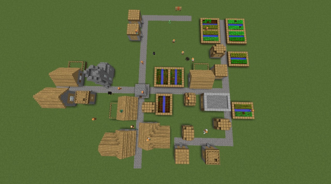 Armor Stand NPC Sculpture Village Minecraft Map