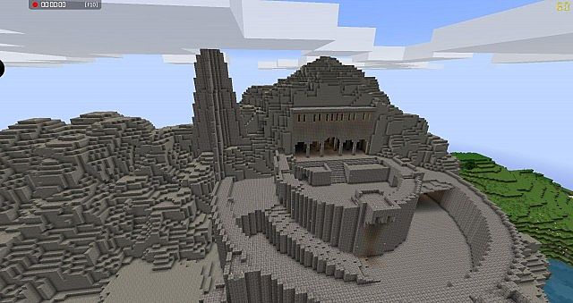 Helms Klamm/Helms Deep - lotr Minecraft Map